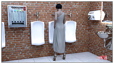 mya3dx общественные туалет наборы
