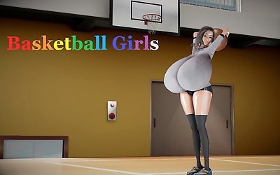 почти Баскетбол girls..