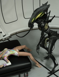 Harlequin-3D Alien